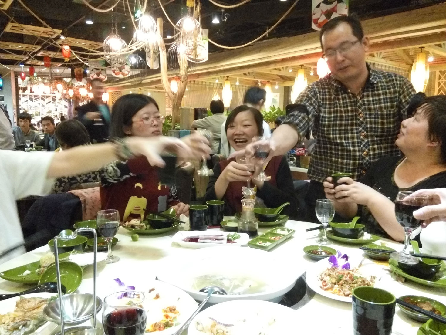 博扬智能装备聚餐图片