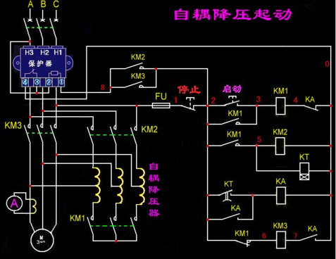自耦变压器怎么接线