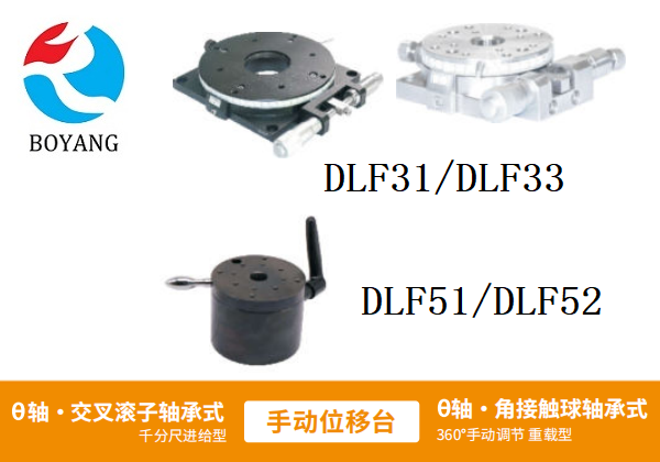​DLF31/33和DLF51/52手动位移滑台
